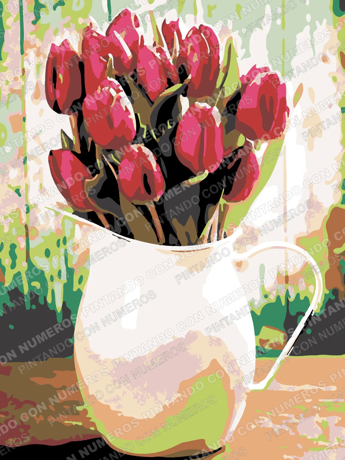 261 · TULIPANES MAGENTA