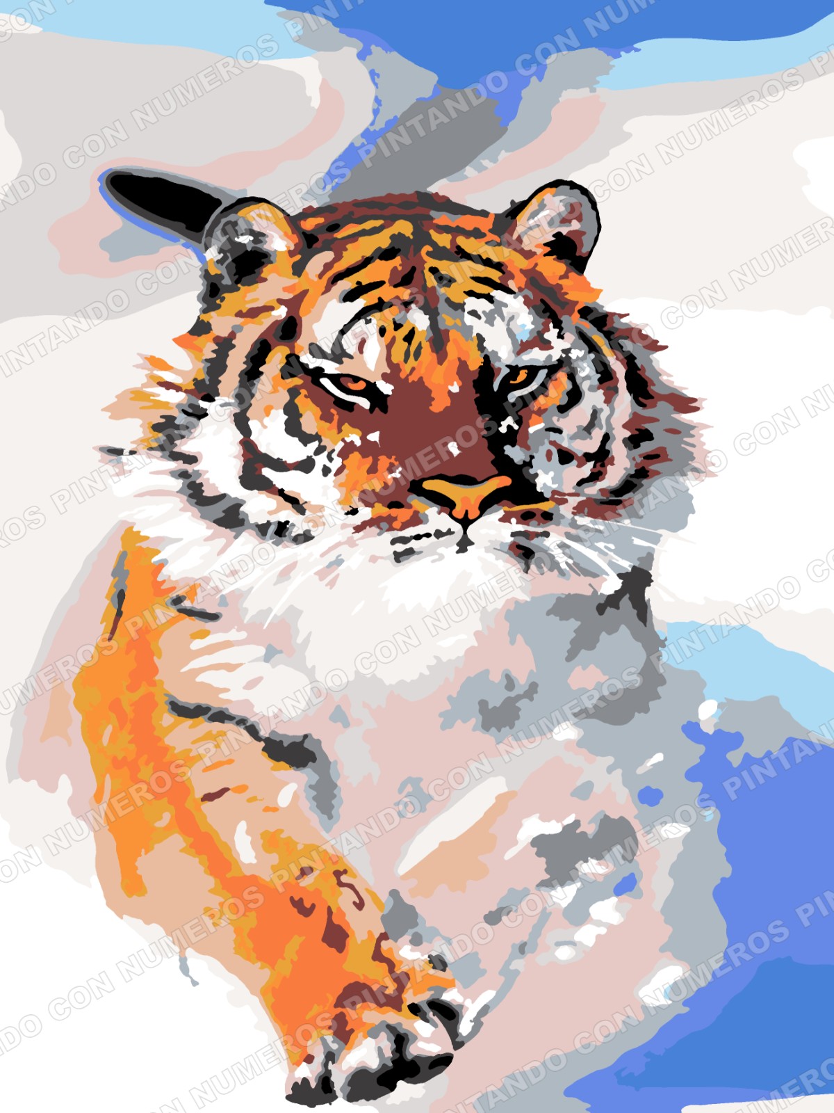 336 · TIGRE EN LA NIEVE