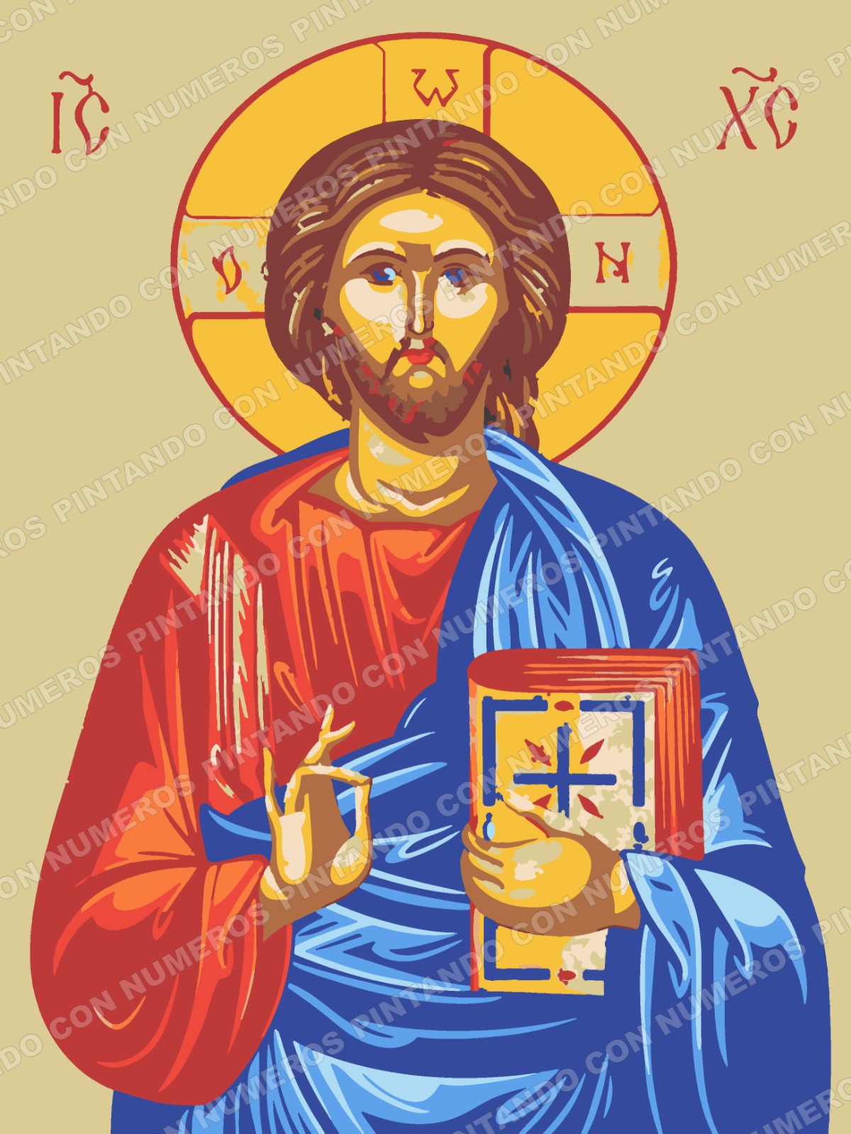 347 · CRISTO CON EVANGELIO