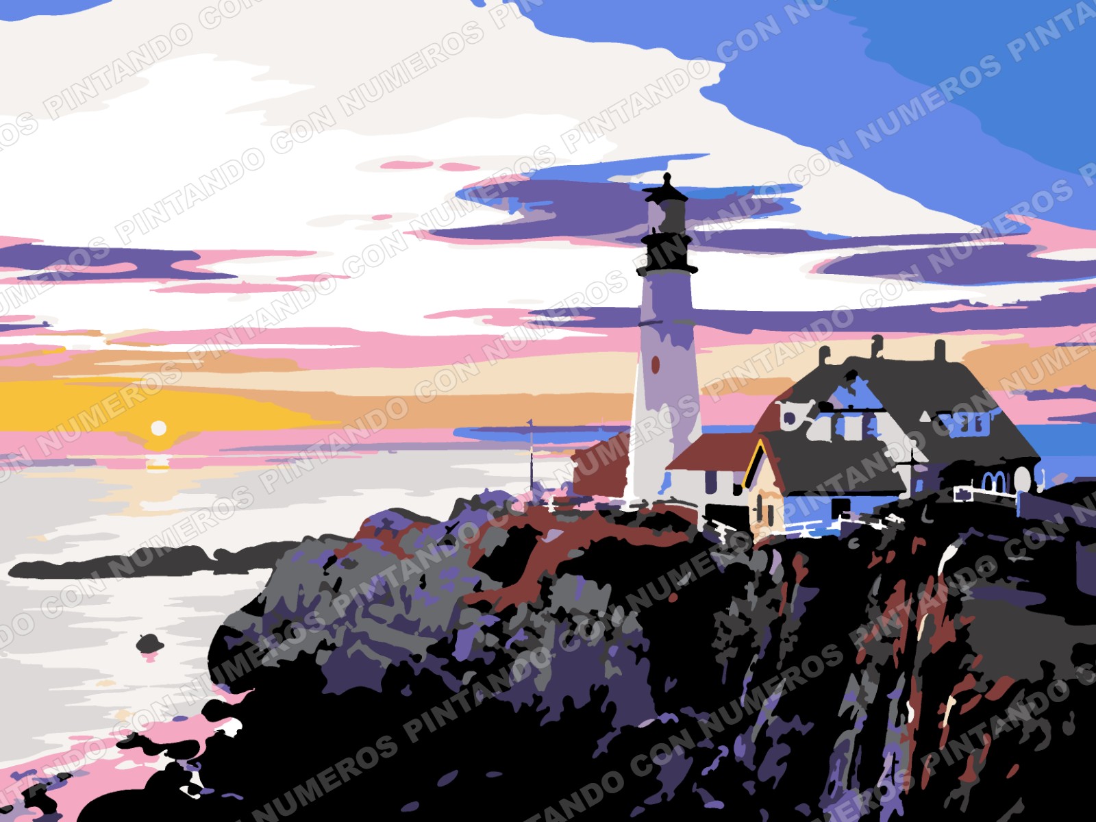 343 · FARO AL ATARDECER