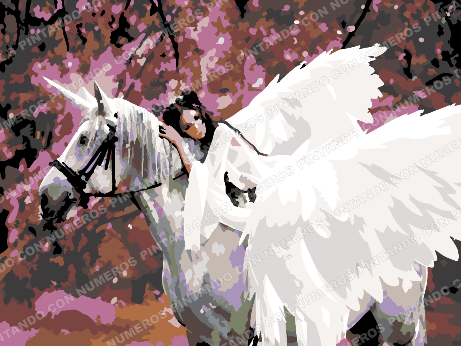 389 · ANGEL SOBRE CABALLO