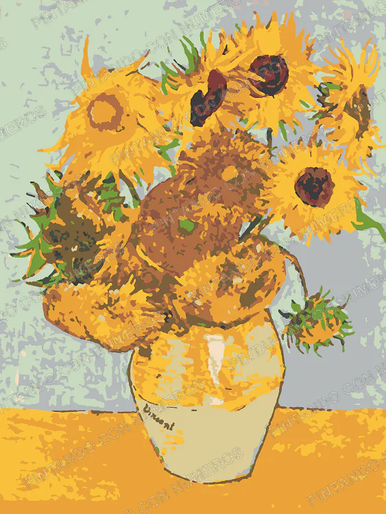 90 · GIRASOLES (VAN GOGH)