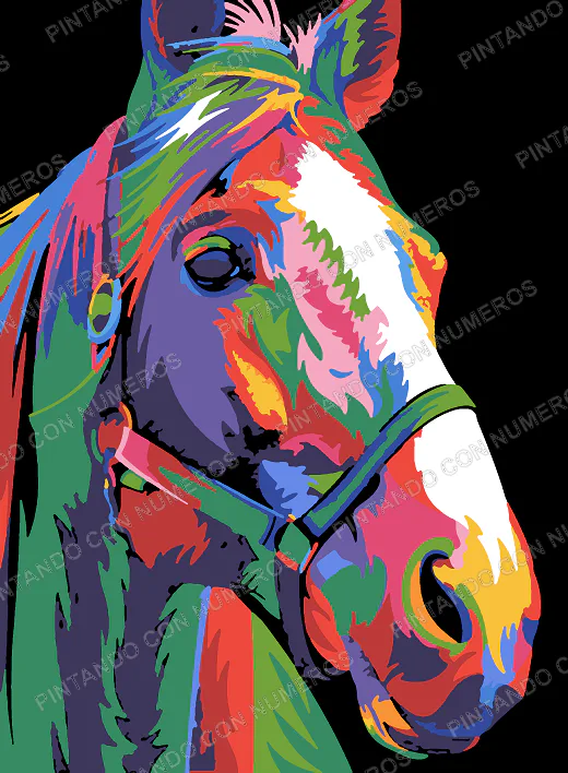 108 · CABALLO MULTICOLOR