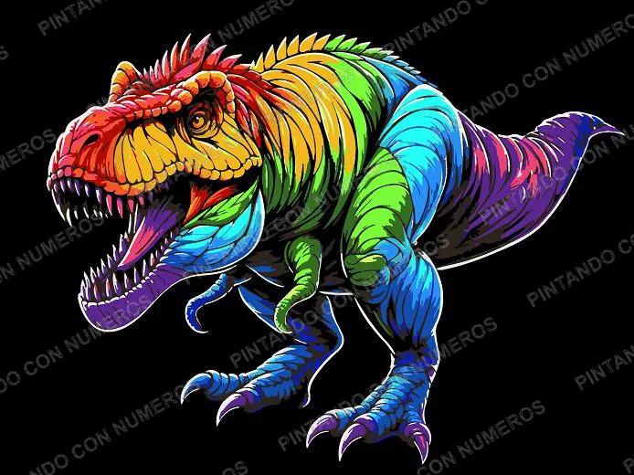 165 · T-REX MULTICOLOR