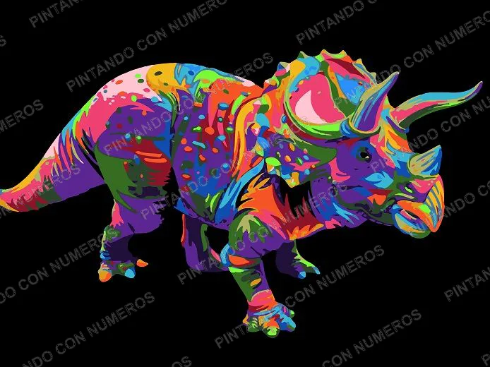 167 · TRICERATOPS MULTICOLOR