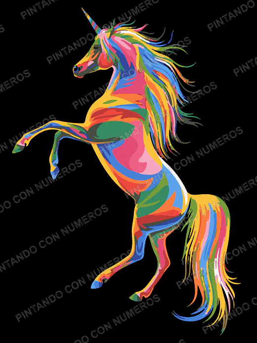 187 · UNICORNIO MULTICOLOR